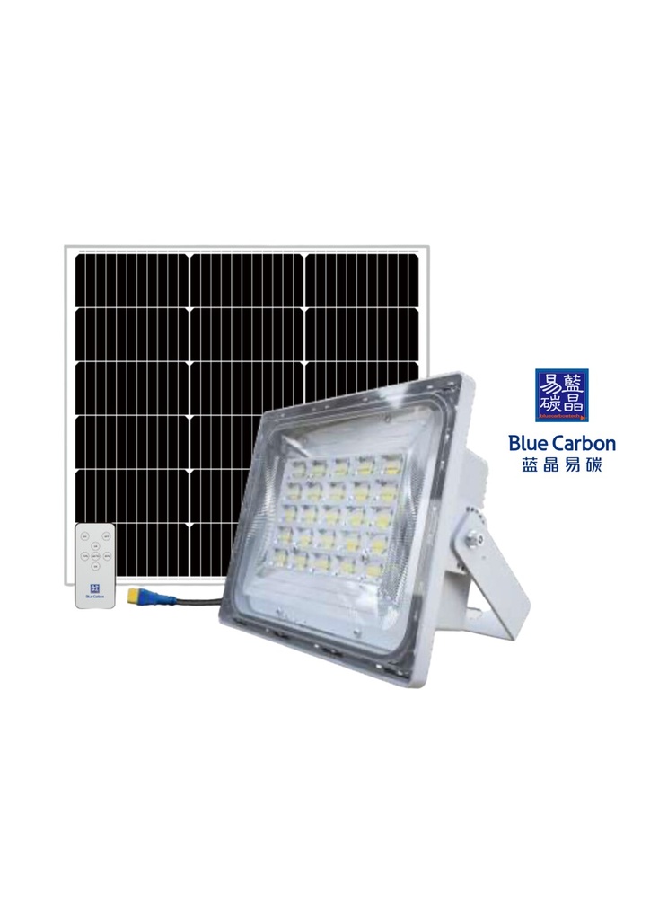 Projecteur solaire BLUE CARBON 400W