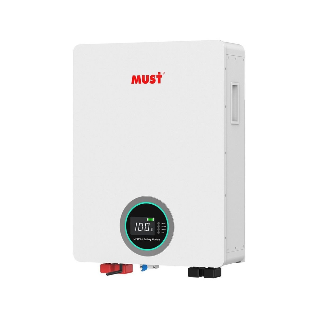 Batterie Lithium MUST 5.1 KWH LP1600