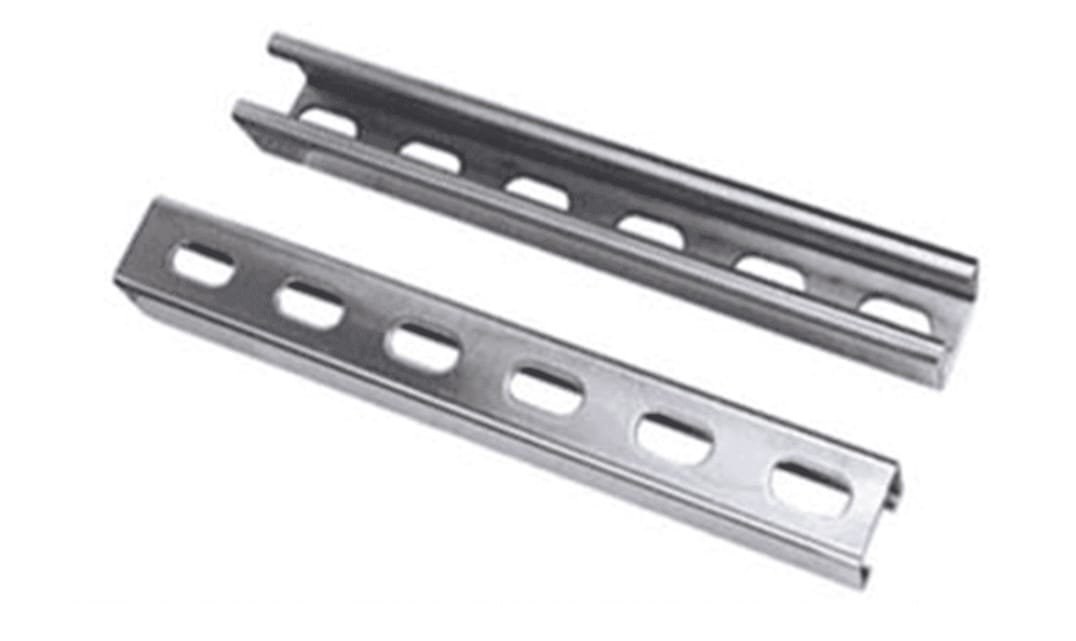Rail perforé Acier Galvanisé 41x41x1.5mm²