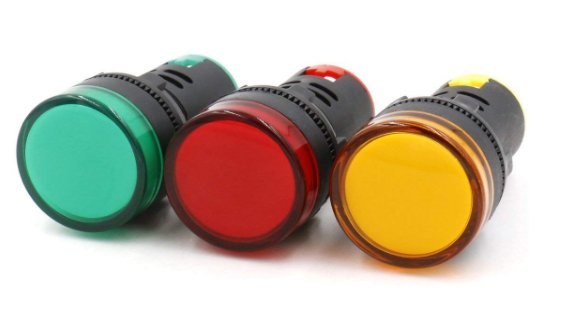 Voyant led 22/22 24v r/v/o