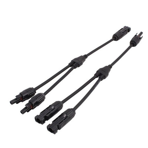 Connecteurs MC4 de jonction Y (1M-2F + 2M-1F )